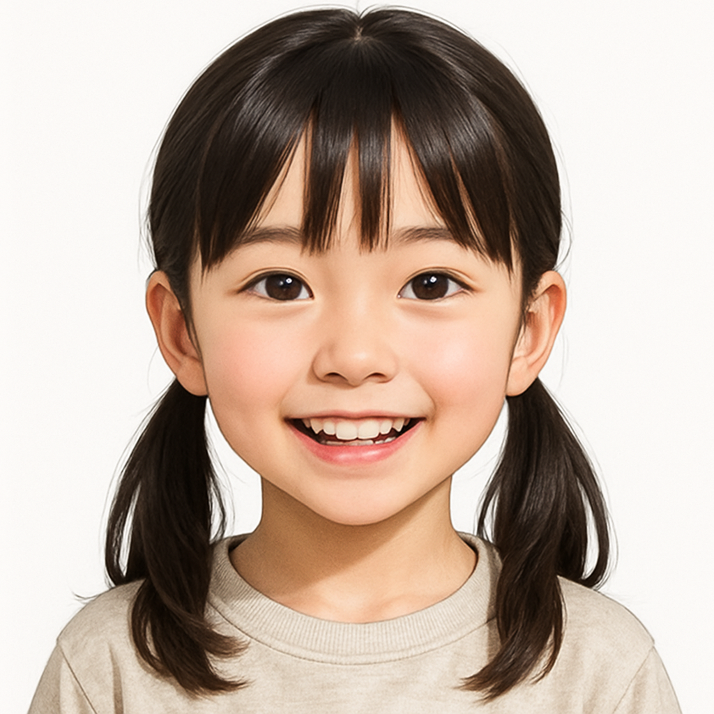 長女の顔