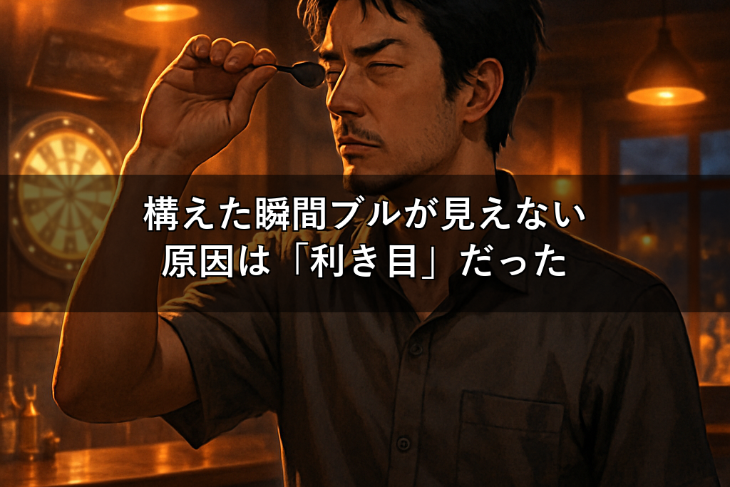 ダーツで構えた瞬間ブルが見えなくなる…力みを克服した俺が次にぶつかった壁