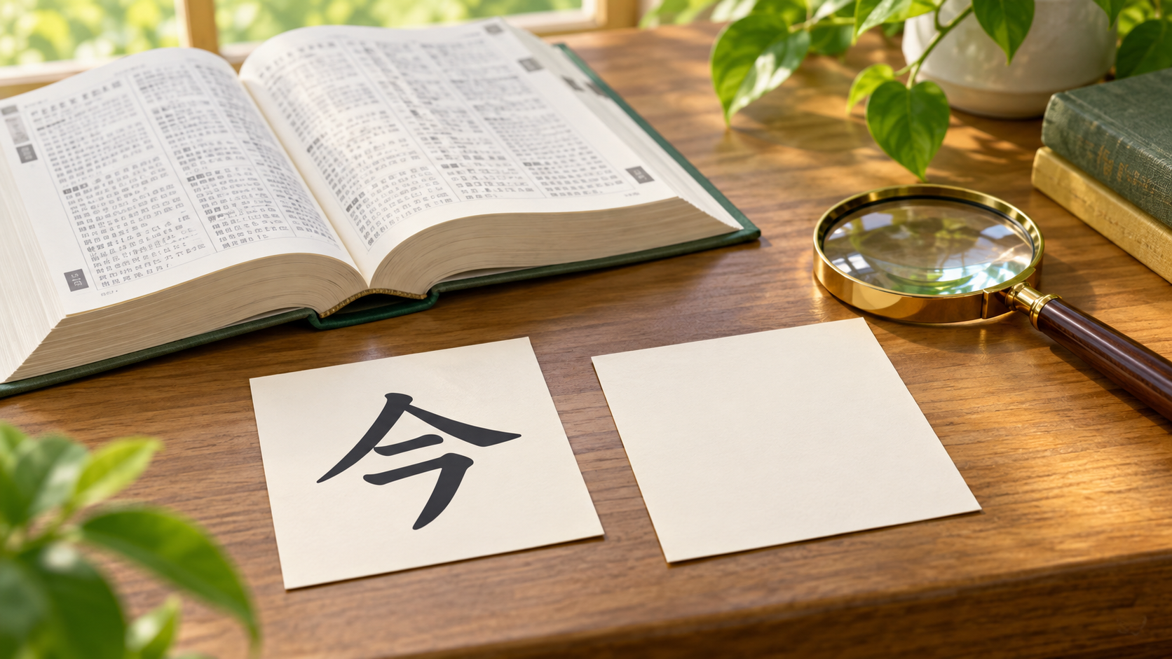 「今」に旧字体はある?中が「テ」の字は異体字