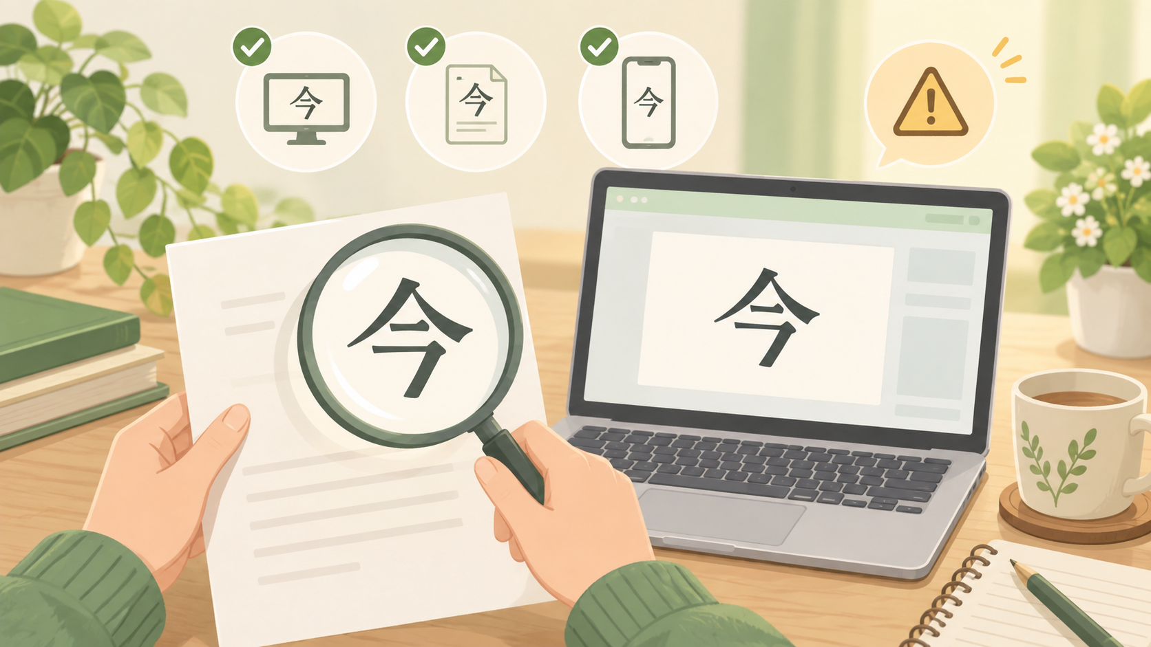 「今」の異体字が表示されない・名前欄で使えない場合